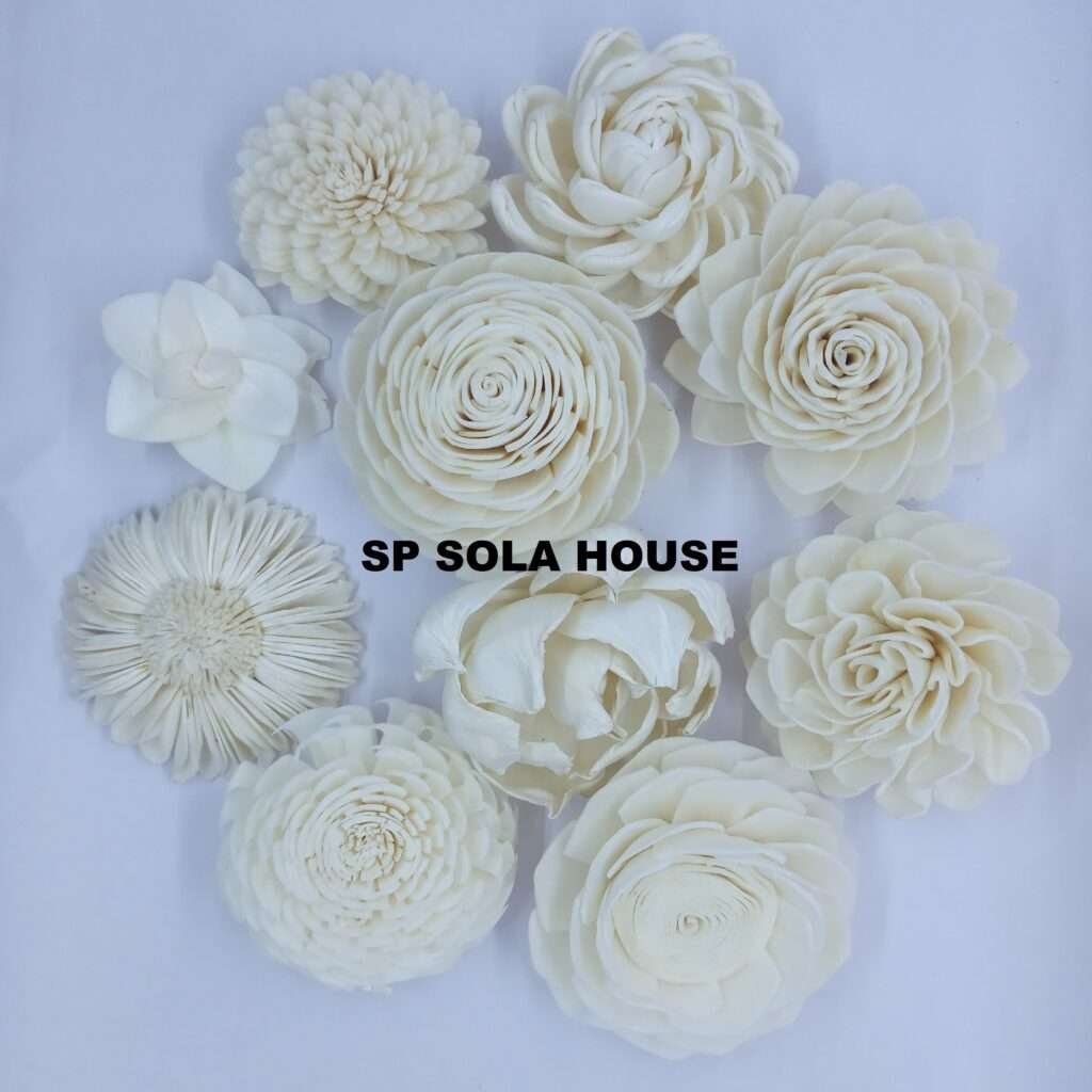 Wood Flowers for Wedding